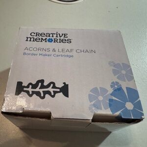 Creative Memories Acorns & Leaf Chain Border Maker Cartridge BMC NIB